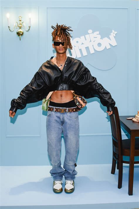 jaden smith louis vuitton new balance|jaden smith latest photos.